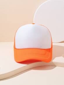 1 件橘色網狀棒球帽 - 橘色 - 查看 2