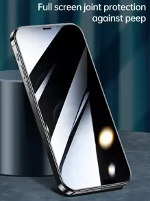 2st Privacy Skärmskydd i härdat glas kompatibelt med iPhone 15/15Pro/15Plus/15Promax - Ljusgrå - Visa 9