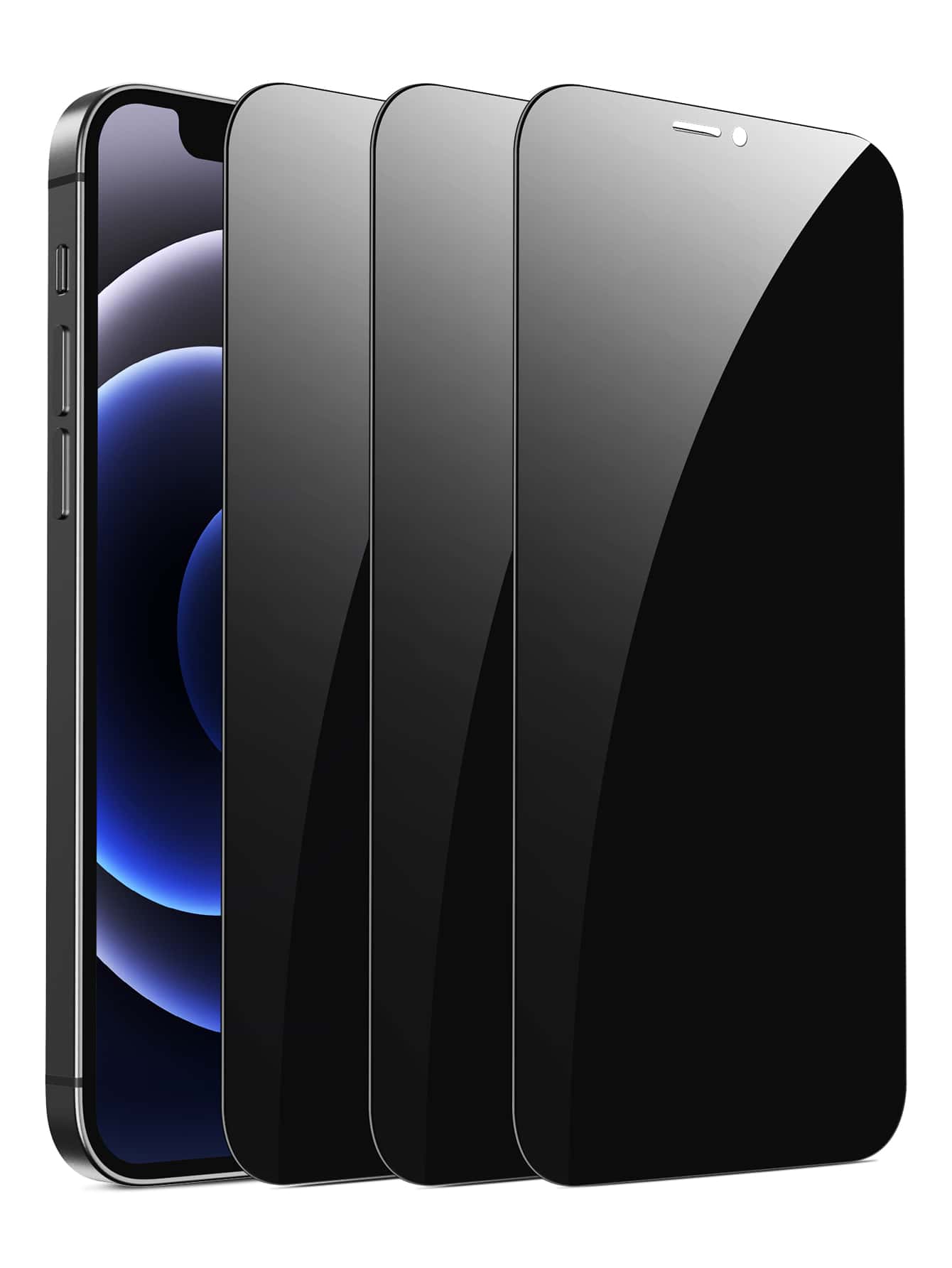 Privacy tempered glass