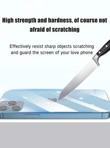 1 Miếng bảo vệ màn hình riêng tư & 1 Miếng bảo vệ ống kính máy ảnh & 1 Miếng dán mặt sau Tương thích với iPhone15/15Plus/15Pro/15Promax - Màu xám đen - Xem 4