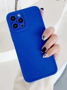 1 miếng bảo vệ màn hình riêng tư & 1 vỏ điện thoại trơn tương thích với iPhone15/15Plus/15Pro/15Promax - màu đen - Xem 3