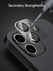 1 Miếng bảo vệ màn hình riêng tư & 1 Miếng bảo vệ ống kính máy ảnh & 1 Miếng dán mặt sau Tương thích với iPhone15/15Plus/15Pro/15Promax - Màu xám đen - Xem 7