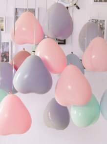 10pcs Heart Shaped Random Balloon