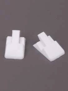 1 pieza Anillo Estante de almacenaje - Blanco - Ver 4