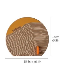 1pc Letter Graphic Random Color Floor Drain Cover - Multicolor - View 3