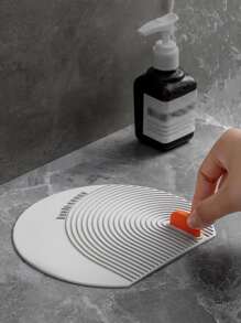 1pc Letter Graphic Random Color Floor Drain Cover - Multicolor - View 5