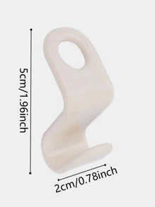 10pcs Random Color Clothes Hanger Hook, Hanger Connector For Wardrobe Organizer - Multicolor - View 5