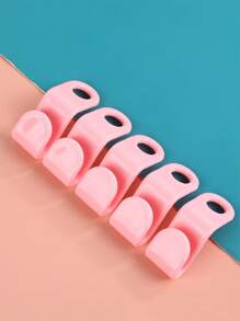 10pcs Random Color Clothes Hanger Hook, Hanger Connector For Wardrobe Organizer - Multicolor - View 2