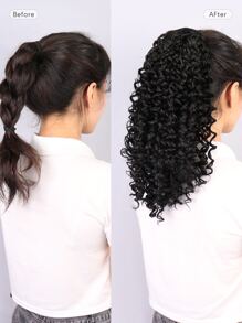Medium Curly Ponytail Synthetic Hair Extension