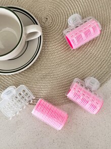 DAZY 粉色卷发器卷发器，用于自粘式卷发 - 粉色 - 查看 3