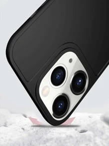 vỏ điện thoại màu đặc - màu đen - Xem 4