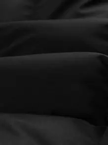 Manfinity Homme Men's Hooded Zipper Vest Winter Coat , Fall Winter - Black - View 4