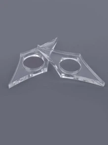 1入組透明書頁架 - 無色 - 查看 2