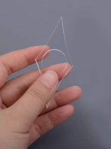 1入組透明書頁架 - 無色 - 查看 4