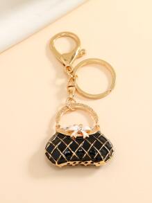 Party Rhinestone Decor Bag Charm Keychain Bow Car Accessories School Cute Goth Y2k Halloween Accessories Teachers Day Bag Accessories Lanyards With Id Holder Car Accessories Bag Charms Christmas Gift - Multicolor - View 3