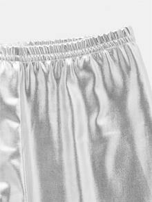 女孩2入組彈性腰帶緊身打底褲 - 彩色 - 查看 5