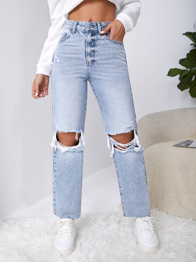 【日本入手困難】KITTY JEANS IN RAW WASH DENIM High-waisted Mom Jeans - Blue | Levi's® XK