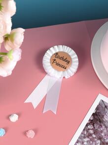 1入組生日派對胸章 - 彩色 - 查看 4