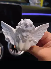 1入組天使設計汽車出風口裝飾物 - 彩色 - 查看 1