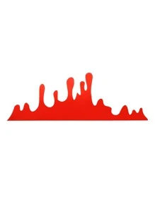 Halloween 1 mảnh thiết kế hình giọt máu - Đỏ - Xem 2