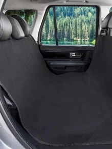 Đệm ghế sau xe hơi 1 mảnh - màu đen - Xem 1