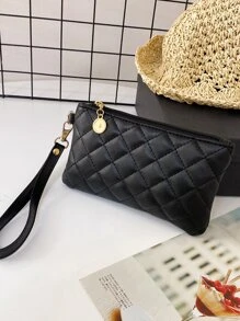 3pcs Tua trang trí Argyle Chần Bộ ba lô cổ điển - màu đen - Xem 6