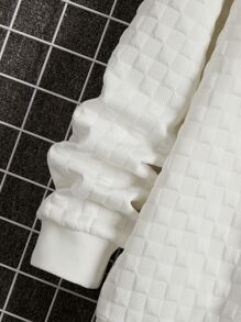 Aesthetic Post Áo nỉ Nam Lá thư Giải trí - trắng - Xem 3