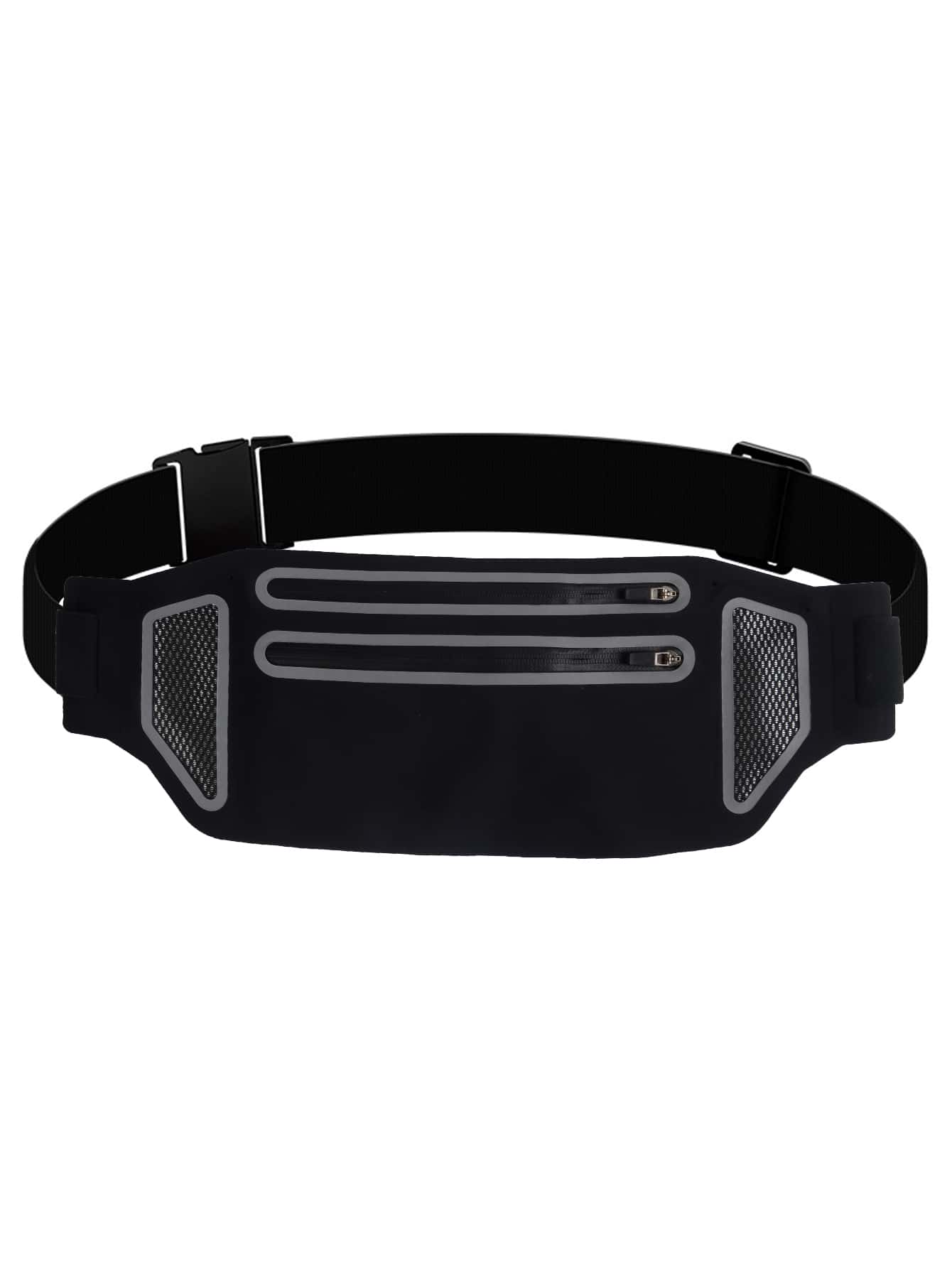 1pc Minimalist Running Bag - Black - View 1