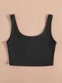 SHEIN MOOSTA Bezrękawniki Prosty Casual