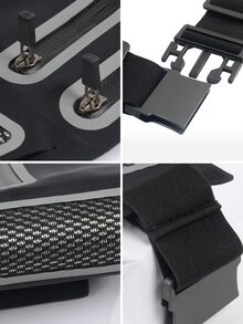 1pc Minimalist Running Bag - Black - View 7