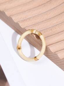 1pc Minimalist Napkin Ring - Apricot - View 2