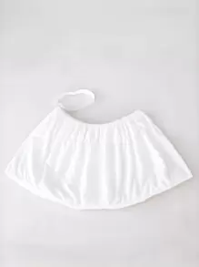 Váy ngủ trang trí Pom Pom - trắng - Xem 5