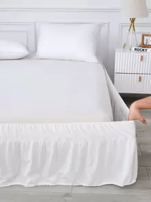 Váy ngủ trang trí Pom Pom - trắng - Xem 7