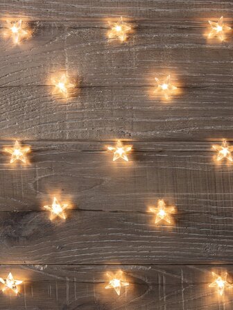 1入組10/20/30/50LED1/2/3/5M星形設計燈簾