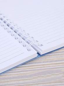 1pc Random Color Spiral Notebook - Multicolor - View 3