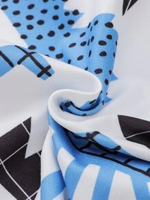 男嬰3入組條紋圖案和卡通恐龍連體衣