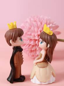 2 piezas Decoración con diseño de figura