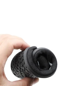 Men Black Letter Graphic Sneakers, Lightweight Round Toe Aqua Socks Sneakers Men Vacation - Black - View 3