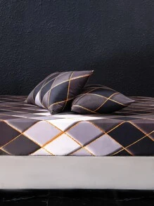 Bộ trang tính được trang bị in hình học không có bộ nạp - Nhiều màu - Xem 3