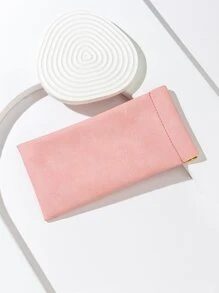 極簡風格眼鏡袋 - 淺粉色 - 查看 2