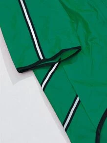 Minimalist Pet Raincoat - Green - View 4