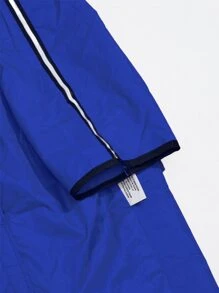 Minimalist Pet Raincoat - Blue - View 5