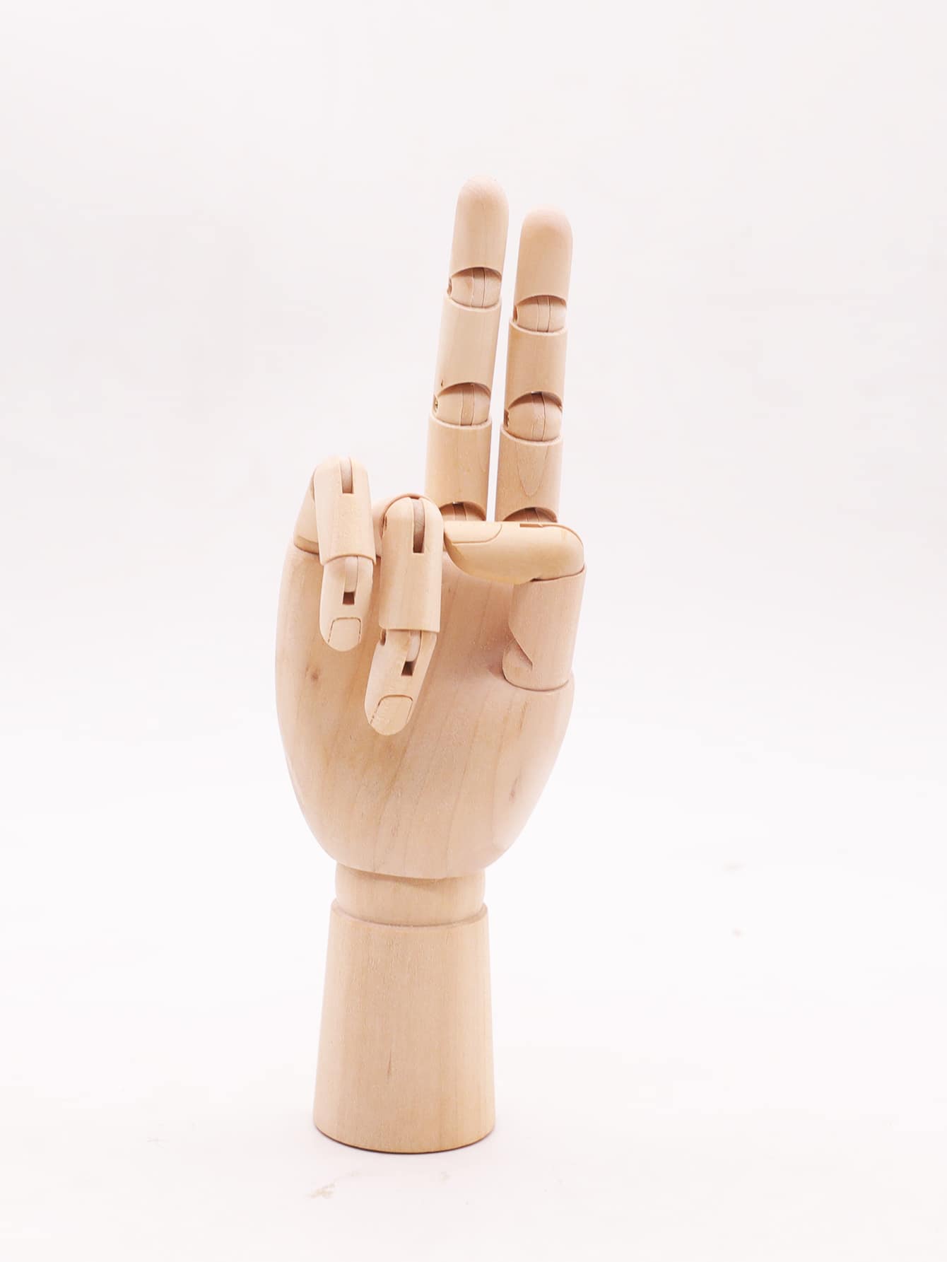 Home Decoration, Tabletop Decoration, Right Hand Ornament 1pc - Beige - View 1