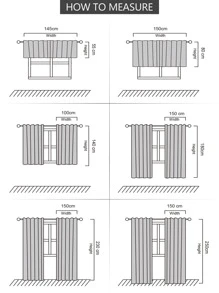 Plain Pom Pom Decor Single Panel Curtain - Blue - View 8