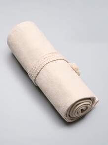 1入組素色筆袋 - 米色 - 查看 2