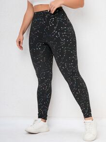 Calvaya Quần lót kích thước lớn Thiên hà Giải trí - màu đen - Xem 6