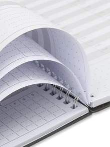 Trees 1pc Spiral Weekly Planner - Multicolor - View 7