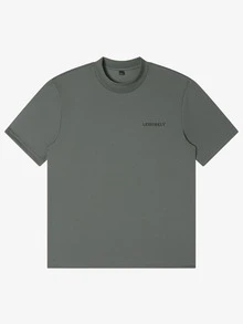 Manfinity Homme Men Letter Graphic Mock Neck Tee & Track Shorts - Multicolor - View 3