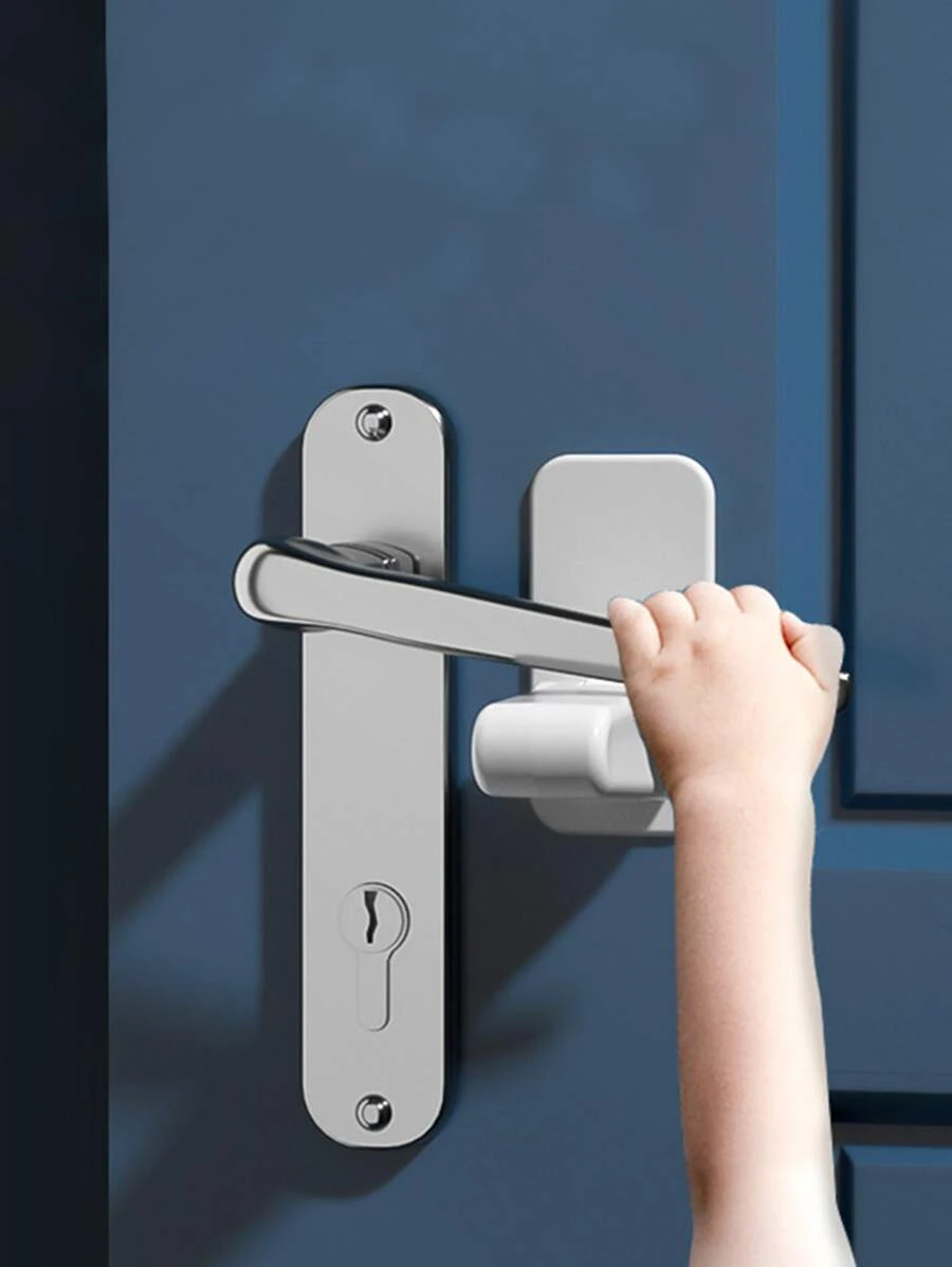 1 pieza Cerradura de seguridad multifuncional unicolor - Blanco - Ver 1