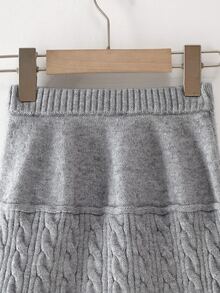 小女童麻花編織半身裙